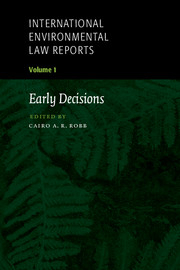 International Environmental Law Reports