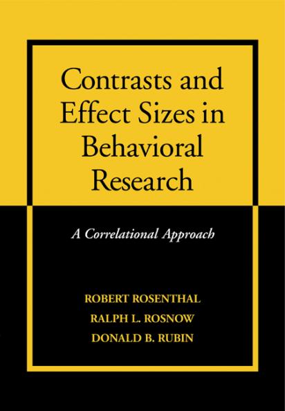 Contrasts and Effect Sizes in Behavioral Research