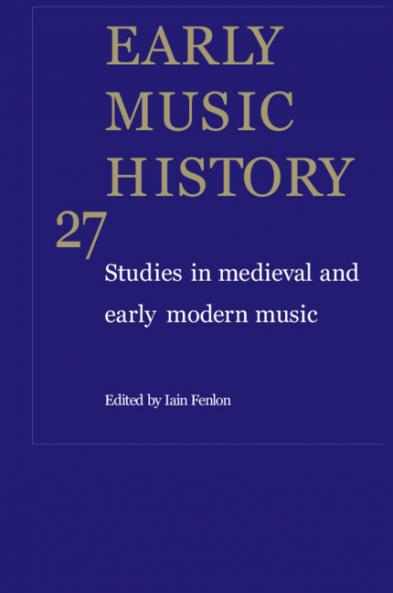 Early Music History