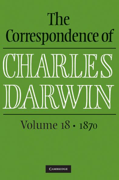 The Correspondence of Charles Darwin