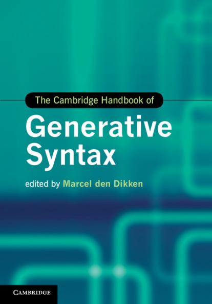 The Cambridge Handbook of Generative Syntax