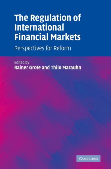 The Regulation of International Financial Markets