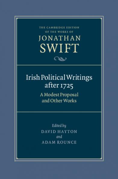 Irish Political Writings after 1725