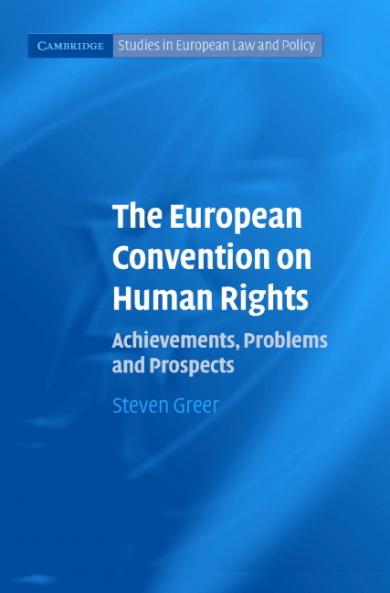 The European Convention on Human Rights