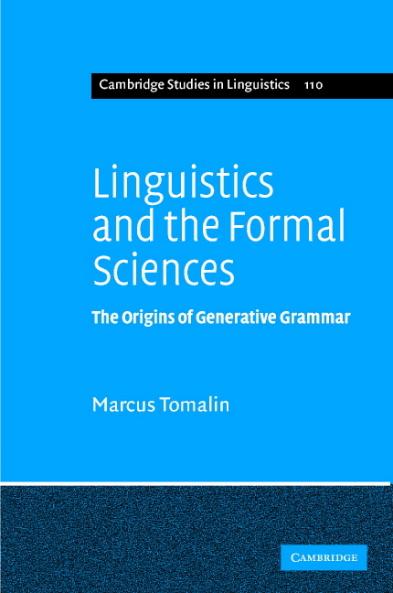 Linguistics and the Formal Sciences