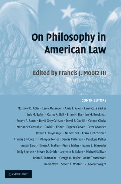 On Philosophy in American Law