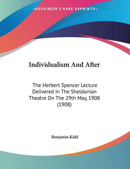 Individualism And After