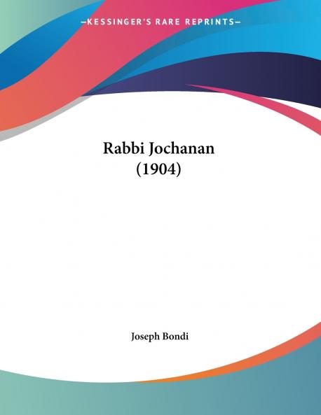 Rabbi Jochanan (1904)