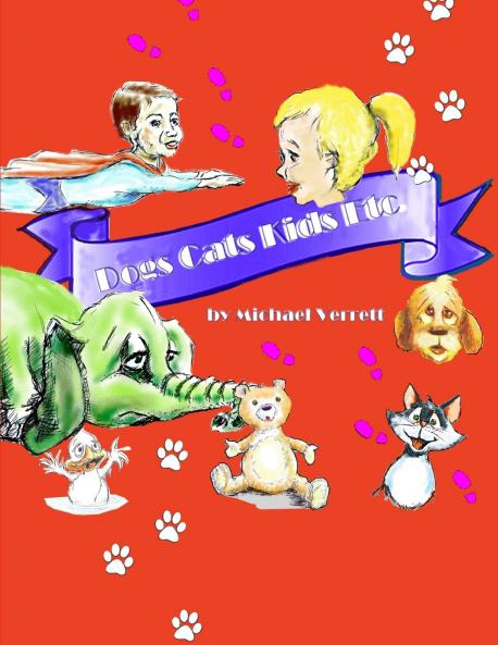 Dogs Cats Kids Etc (Black and white version)