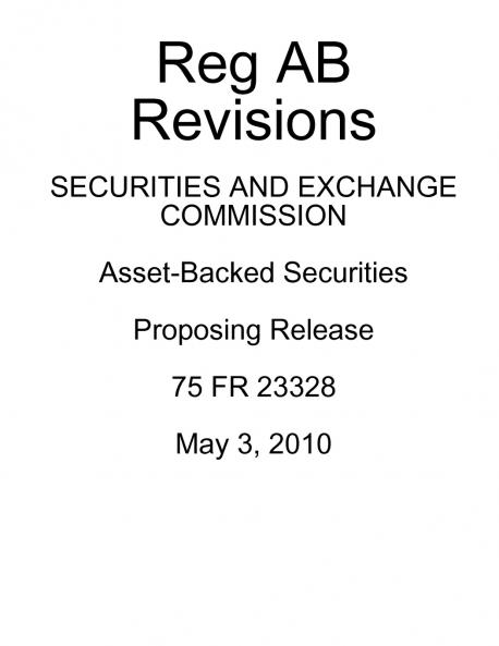 Revised Reg AB Proposing Release