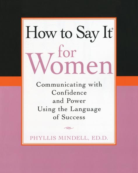 How To Say It for Women