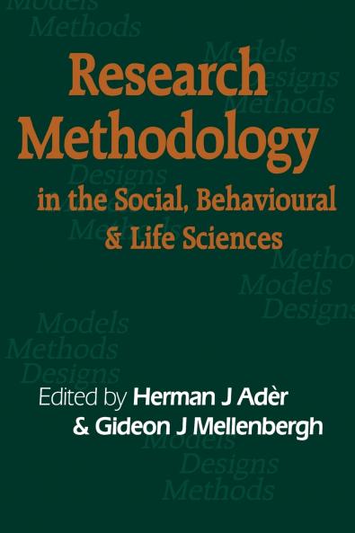 Research Methodology in the Social Behavioural and Life Sciences