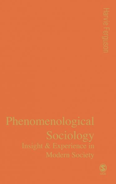 Phenomenological Sociology