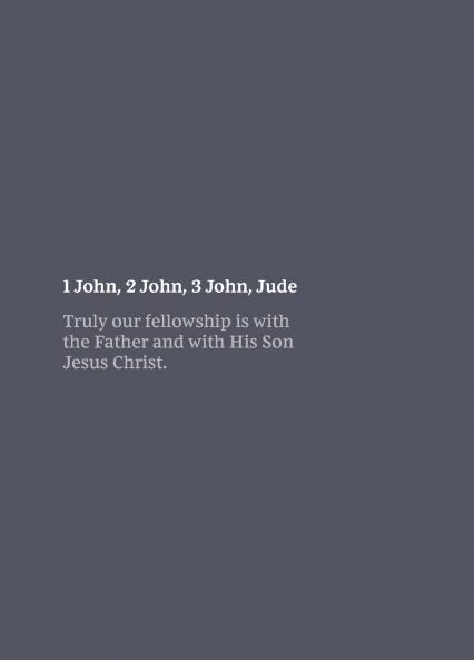 NKJV Bible Journal - 1-3 John Jude Paperback Comfort Print | Softcover