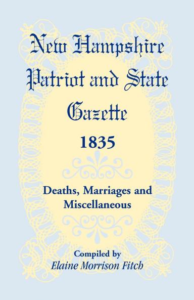New Hampshire Patriot and State Gazette 1835