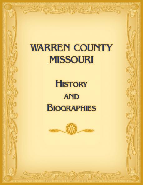 Warren County Missouri History and Biographies