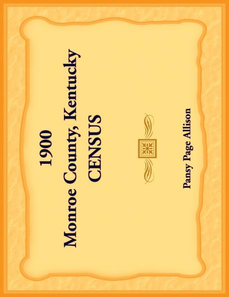 1900 Monroe County Kentucky Census