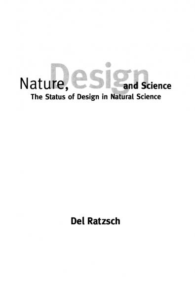 Nature Design and Science