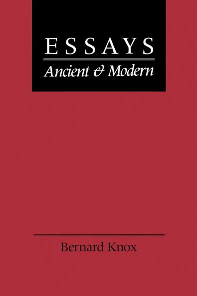 Essays Ancient and Modern