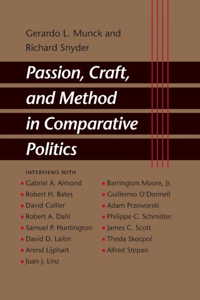 Passion Craft and Method in Comparative Politics