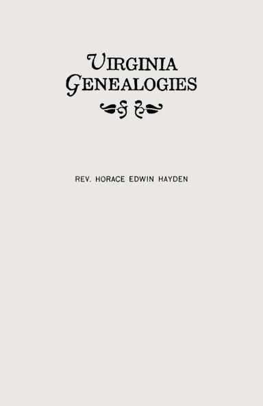 Virginia Genealogies