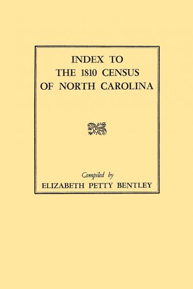 Index to the 1810 Census of North Carolina