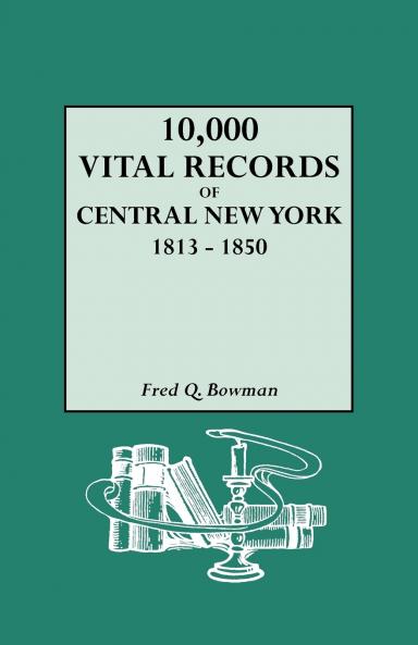 10000 Vital Records of Central New York 1813-1850