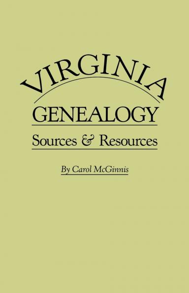 Virginia Genealogy. Sources & Resources