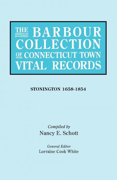 Barbour Collection of Connecticut Town Vital Records. Volume 43