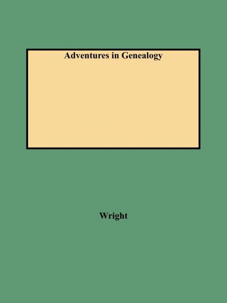 Adventures in Genealogy