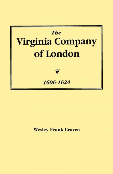 Virginia Company of London 1606-1624