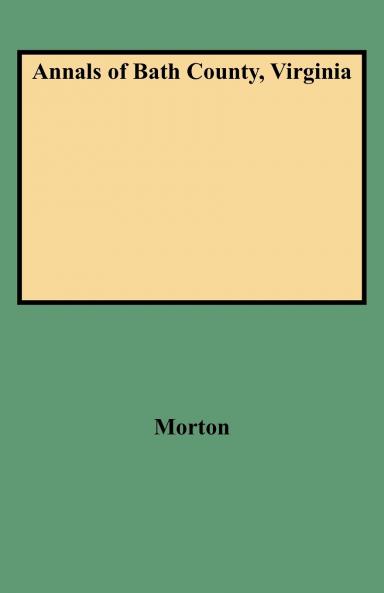 Annals of Bath County Virginia