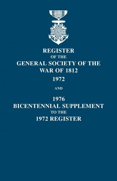 Register of the General Society of the War of 1812