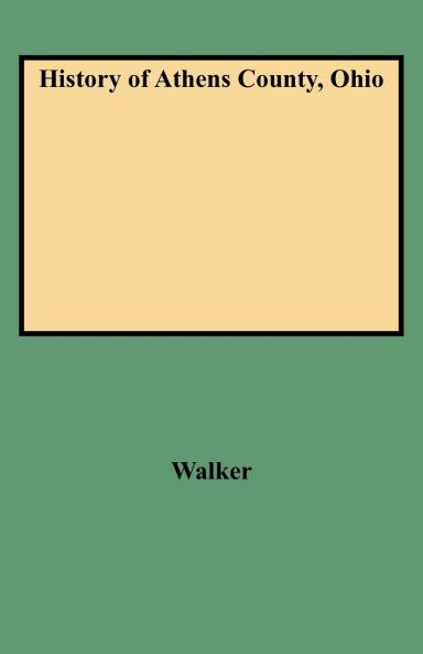 History of Athens County Ohio