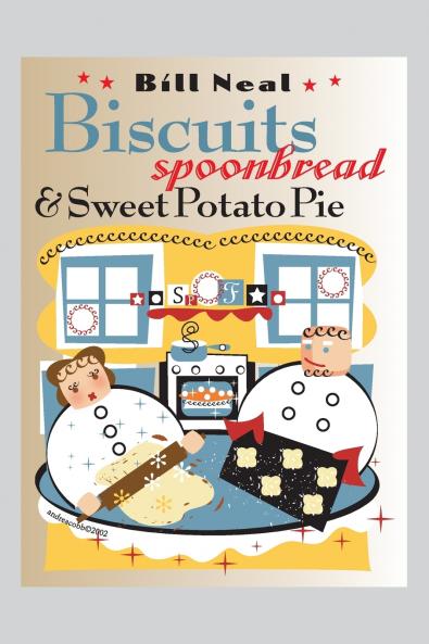 Biscuits Spoonbread and Sweet Potato Pie