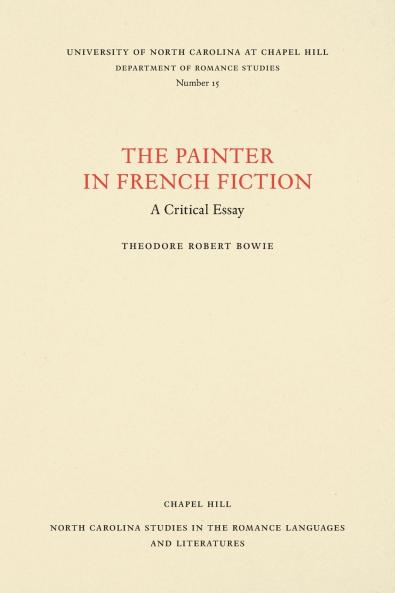 The Painter in French Fiction