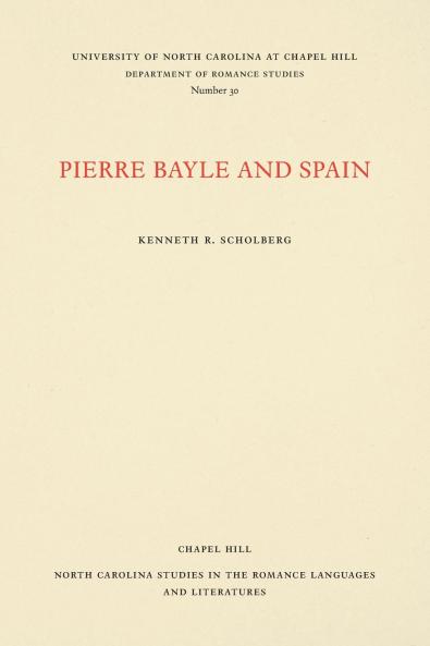 Pierre Bayle and Spain