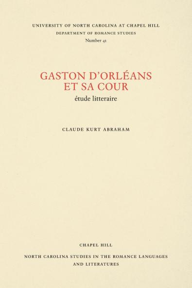 Gaston d'Orléans et sa cour