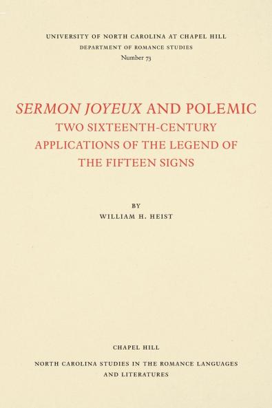 Sermon Joyeux and Polemic