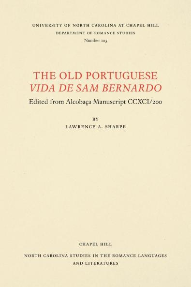 The Old Portuguese Vida de Sam Bernardo