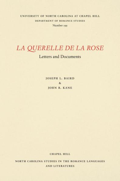La Querelle de la rose
