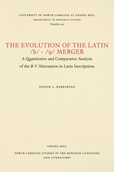 The Evolution of the Latin /b/-/?/ Merger