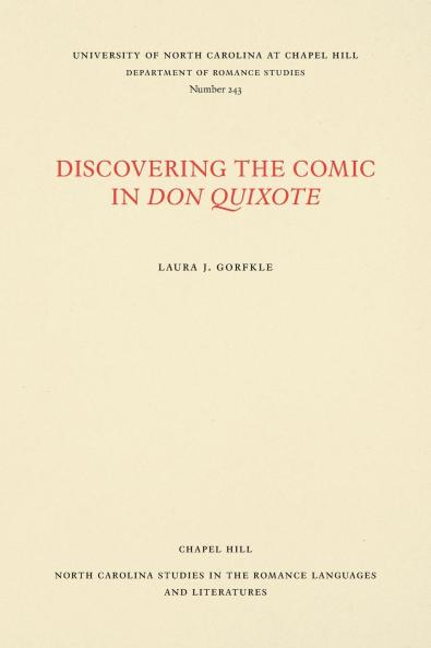 Discovering the Comic in Don Quixote