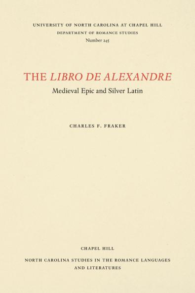 The Libro de Alexandre