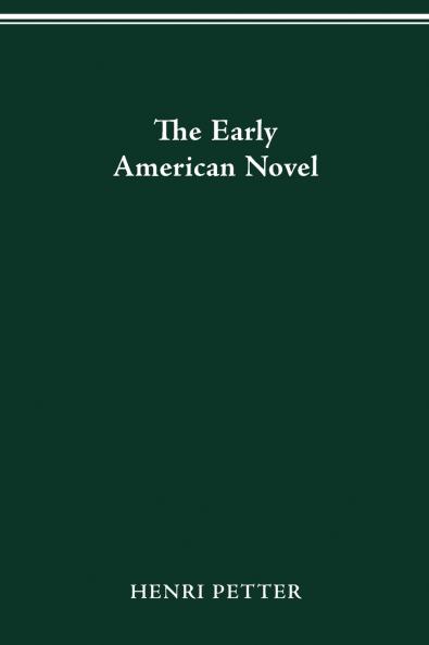 The The Early American Novel