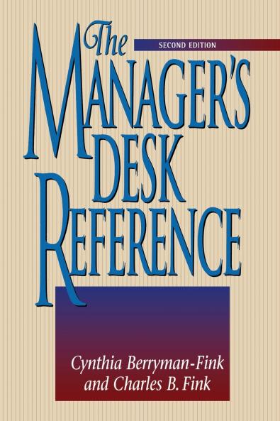 The Manager's Desk Reference