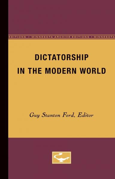 Dictatorship in the Modern World