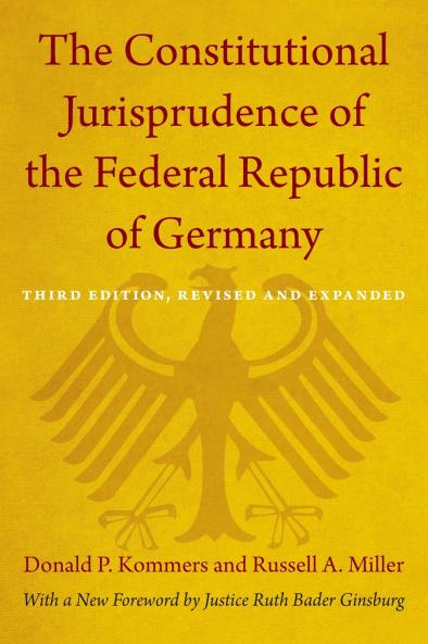 The Constitutional Jurisprudence of the Federal Republic of Germany