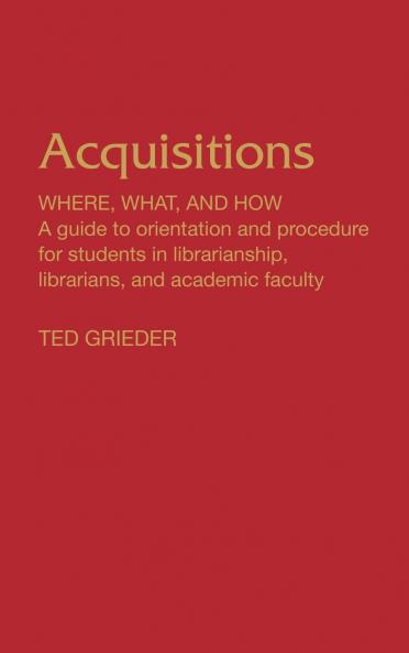 Acquisitions--Where What and How