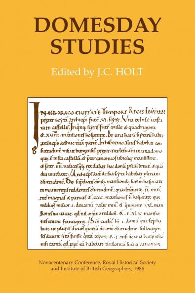 Domesday Studies